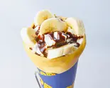 バナナチョコホイップ(クレープ&ソフトクリーム バオバオ)