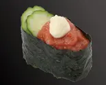 034】【軍艦】マヨ明太（海鮮寿司めちゃんこ 博多駅筑紫口店）