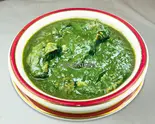 ほうれん草ポークカレー Sag Pork Curry(ニキタインド料理)