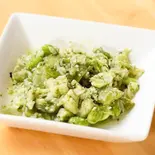 シラスと野菜のジェノヴェーゼマリネ(大盛り無料絶品パスタ豊秀ワンコインバルシンプル)