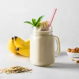 パティシエのバナナスムージー(アサイー&サラダ Hillsbowl(ヒルズボウル)六本木店)