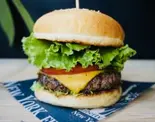 【炭焼き】ニューヨークチーズバーガー(BURGERS NEW YORK)