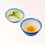 お新香生玉子セット（松屋 天神店）