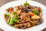 牛肉のカキソース炒め Stir Fried Beef with Oysters Sauce(中華料理 成都 高円寺本店)