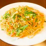 ベジチャウメン(ネパール風焼きそば) Veg Chowmien（Namaste Nepali武蔵関店）