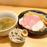 濃厚鶏つけ麺+鶏飯セット（つけ麺 小麦と鈴）