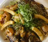 炎炎デラックス(そば・うどん・ピリ辛麺から選べます)（広島風お好み焼き炎炎）