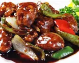 黒酢酢豚(台湾料理 有香園)
