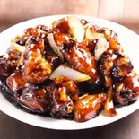 黒酢酢豚（魯肉飯が人気！台北飯店 Taipeihanten）