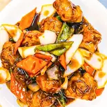 黒酢酢豚(中華料理 楽軒)