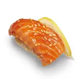 金ごま醤油漬け 生サーモン（立食い寿司みさき 上野3153店）