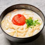 明太クリームうどん（讃岐うどん うどんの中本 中野本店）