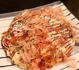 トマトチーズ玉（鉄板居酒屋 夕景）