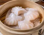 エビ蒸し餃子(4個)（熊猫厨房）