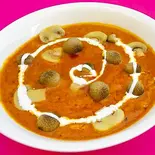 キーママッシュルームカレー Keema Mushroom（デリーマハル）