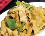 青唐辛子と干し豆腐炒め/尖椒干豆腐（禧秀全）