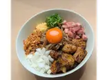 旨辛ホルモン味噌まぜそば(make noodle かしぐ)