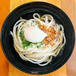 【温泉卵入り】冷やかけうどん（【New Open】豚汁つけうどん安田 久我山店）