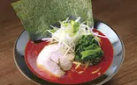 【小辛】ガチヘルラーメン（横浜家系ラーメン 銀家 川崎銀柳街店）