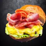 Bacon Cheese Burger (ベーコンチーズバーガー)（デリスキッチン）