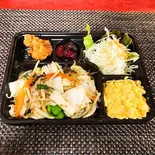 肉と野菜の香味炒め定食（中華料理ドラゴン）