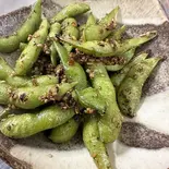 枝豆ガーリック（鉄板居酒屋 繭〜まゆ〜）