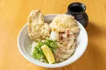 かしわ天 ぶっかけうどん(讃岐のおうどん 花は咲く 新中野本店)