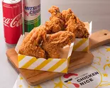 手羽元②＆手羽先② セット《ドリンク 付き》 Chicken Wings x2 ＆ Chicken Wingtips x2 Set (With Drink)（台湾ジーパイ専門店 CHICKEN NICE 月寒東3条）