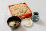なめこおろしせいろ（そば処大菊総本店）