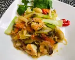 シーフードと春雨の炒め MIẾN XÀO HẢI SẢN（フォーゴン）
