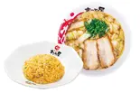 鶏じゃんラーメン半チャンセット（ラーメンまこと屋 尼崎次屋店）