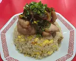 MCP式:バクバクいける炒飯(揚げ鶏ももとニラダレ風)（みんなの炒飯パラダイス）