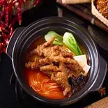 麻辣虎皮鸡爪米线Spicy Chicken Feet with Rice Noodles麻辣鶏もみじ煮込み入り米線※辛さ:3（天府李米線 TINA'S NOODLE KITCHEN）