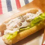 サラダチキンサンド & ポテトL(Fuu's Hotdog)