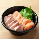 サーモン・ぶり丼(レギュラーサイズ)（【元祖】でか盛り海鮮問屋 すすきの店）