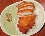 グリーンカレーカツ (Green curry Katsu)（ロータス Lotus）