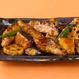 【168】鯵と野菜の黒酢あん(ココス 草加松江店)