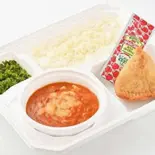 チーズカレーBセット Cheese curry B set（アジアンフォレスト）