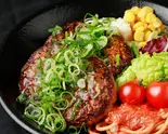 Wサイズネギ塩だれハンバーグ（GRILLハンバーグキッチン森山）