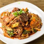 夫妻肺片/牛肉とハチノスの和え物（中華料理 阿里香）