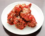 骨付きヤンニョムチキン(半羽) Yangnyeom Chicken on the Bone (Half Chicken)(韓chicken)