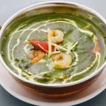 エビとほうれん草カレー・Prawn Horensho Curry（カレーハウス向ヶ丘遊園）