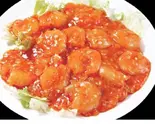エビチリ(干烧虾仁)（萬来仙閣）