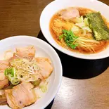 中華そばと肉飯小のセット（麺処 遊）