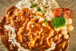 ハンバーグに飽きた方限定！絶品ハヤシライス。（俺のハンバーグ 渡なべ）