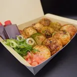 明石焼風たこ焼き 12個 12-Piece Akashi Grilled Takoyaki(【ふわとろたこ焼き】あずまや西横浜店)