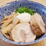 油そば 温玉ブタマシ（三度目のラーメン 一代 イセザキ・モール店）