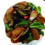 ナスとジャガイモとピーマンの醤油煮（客来香）