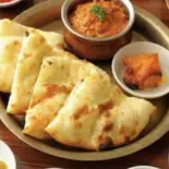 ガーリックナンセット/Garlic nun set(【スパイス王国インドで長年修行したシェフのこだわり料理】Himalayan Spice and Masala Mart)