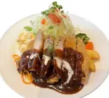ポークカツプレートご飯 並盛（いずみカリー桜塚本店）